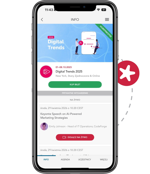 Eventory Eventory for Attendees Event app for your guests, serving as a digital ...